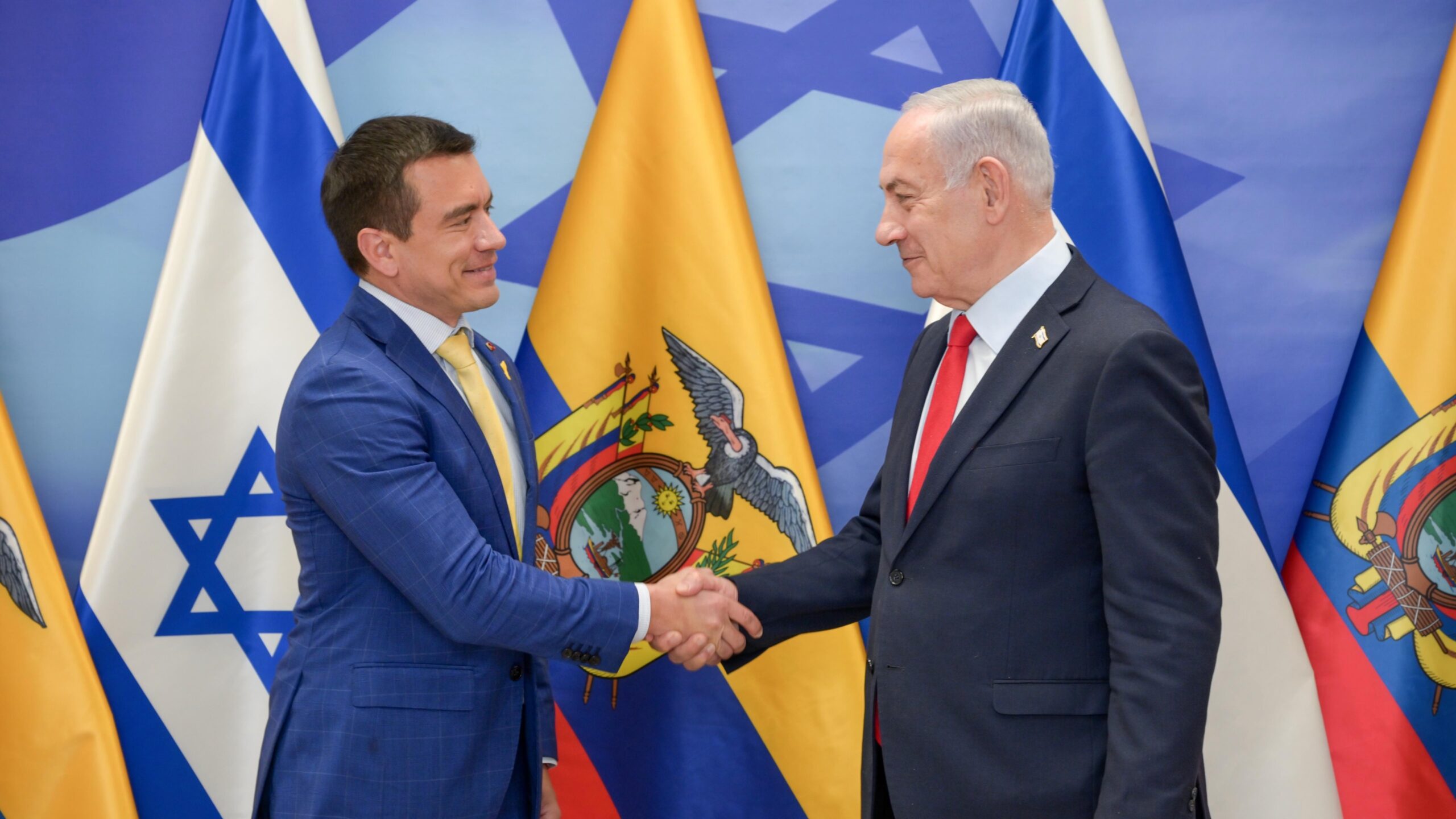 Ecuador’s globetrotting president positions himself as Israel’s key Latin American ally