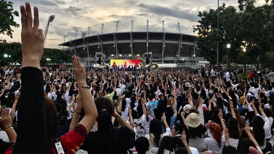 Protesting Thai students call for prime minister’s resignation and reforms to monarchy