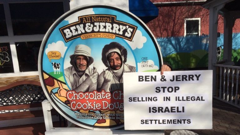 Ben & Jerry’s announce end of operations in Occupied Palestinian Territories
