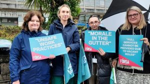 Forsa HSE staffing protest - BT News
