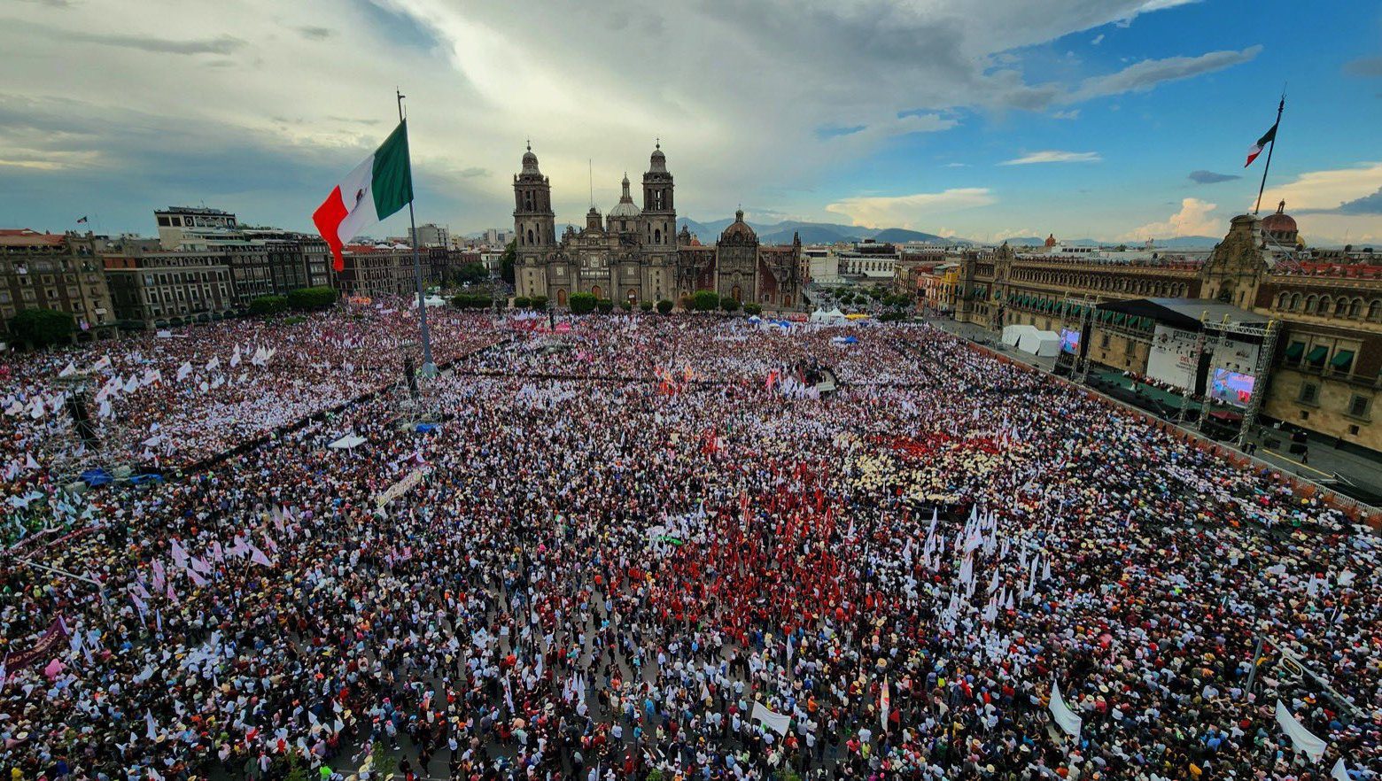 AMLO rally fifth anniversary