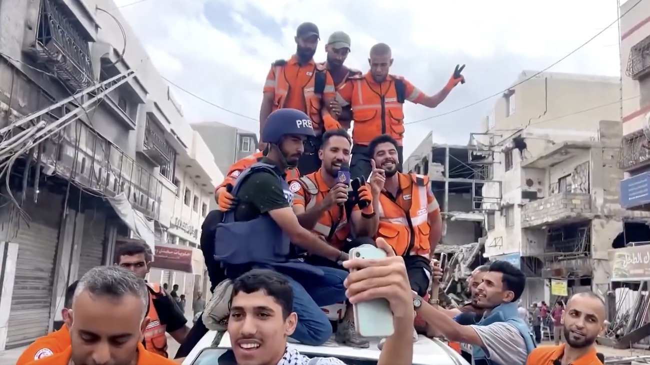 Ceasefire celebrations