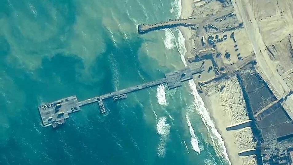 Biden’s aid pier in Gaza to shut down after 2 months of operation