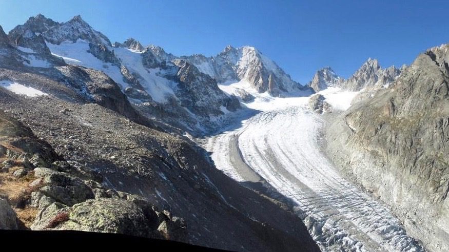 Glaciers melting