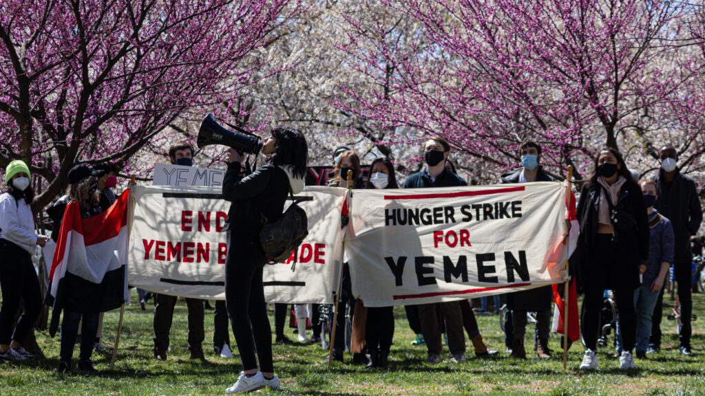 US activists on hunger strike demand end to Yemen blockade