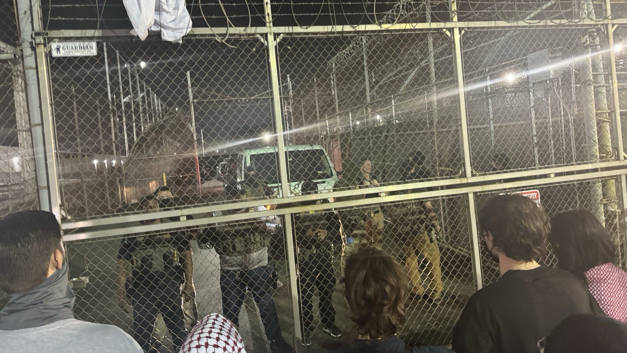 ICE detainees at Delaney Hall stage uprising over inhumane conditions