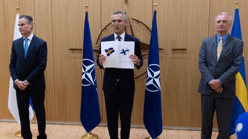 Sweden Finland NATO bid