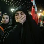 Funeral procession in Iran