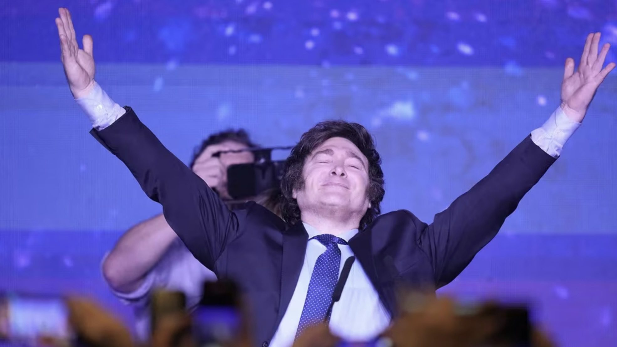 Far-right libertarian Javier Milei receives largest vote share in Argentina’s primaries
