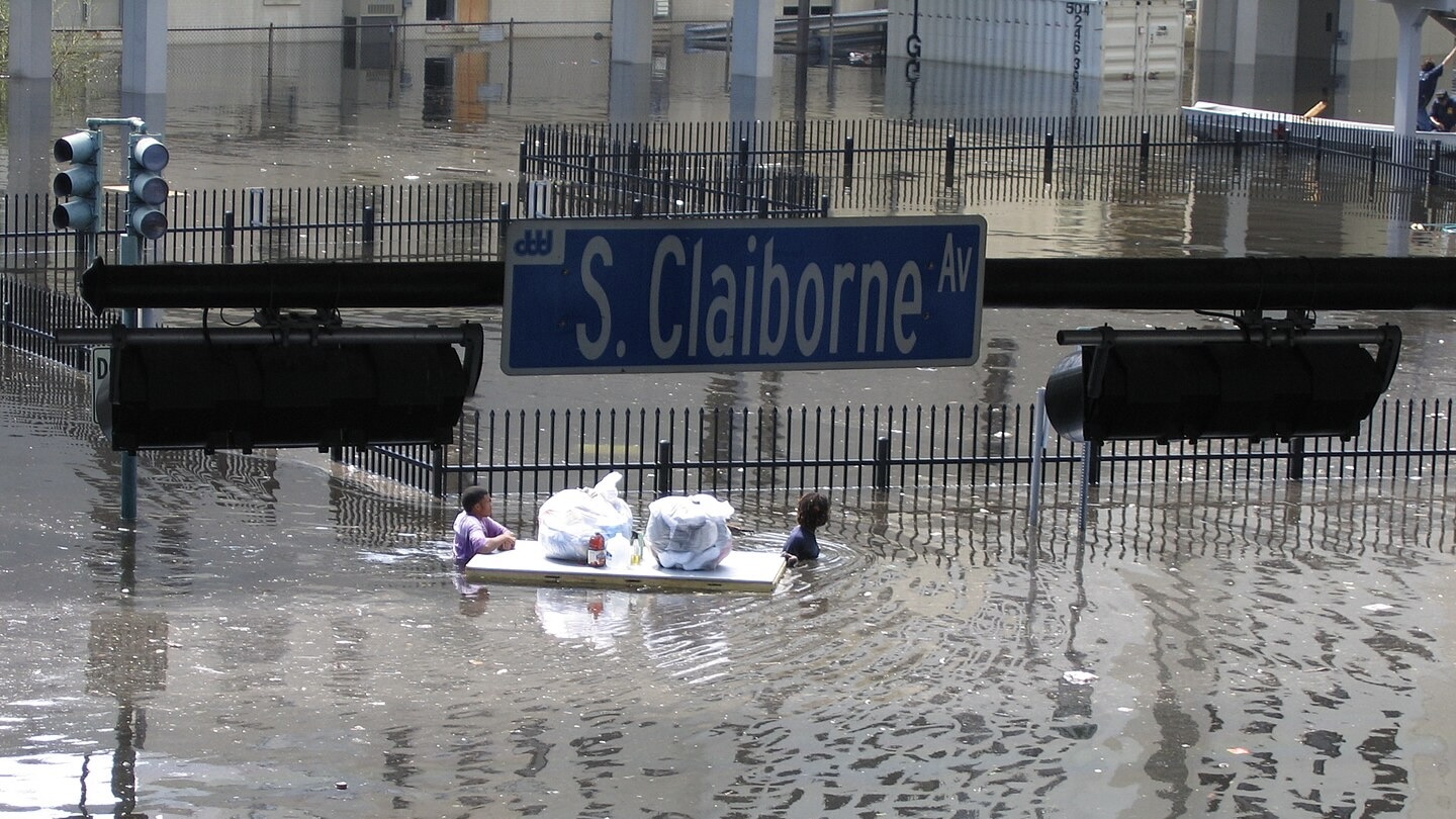 Katrina New Orleans flooding
