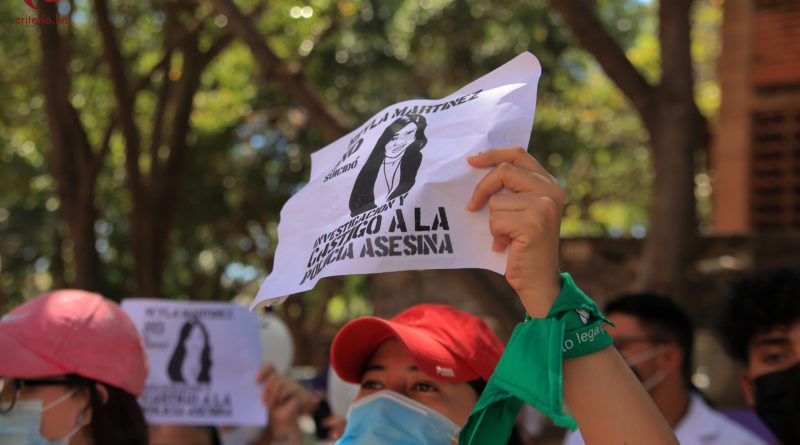 Protests continue in Honduras following femicide of nursing student in police station