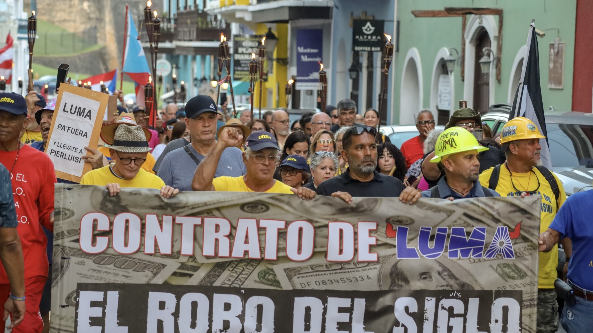Out LUMA!: Puerto Ricans demand an end to the privatization of energy