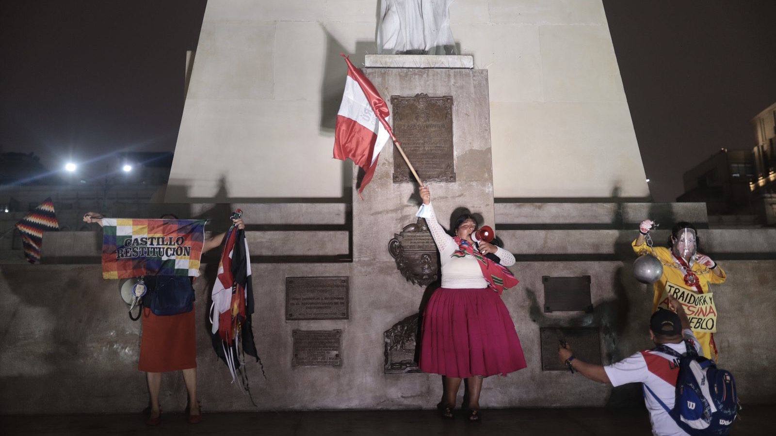 Fresh protests against Dina Boluarte met with violent police repression in Lima