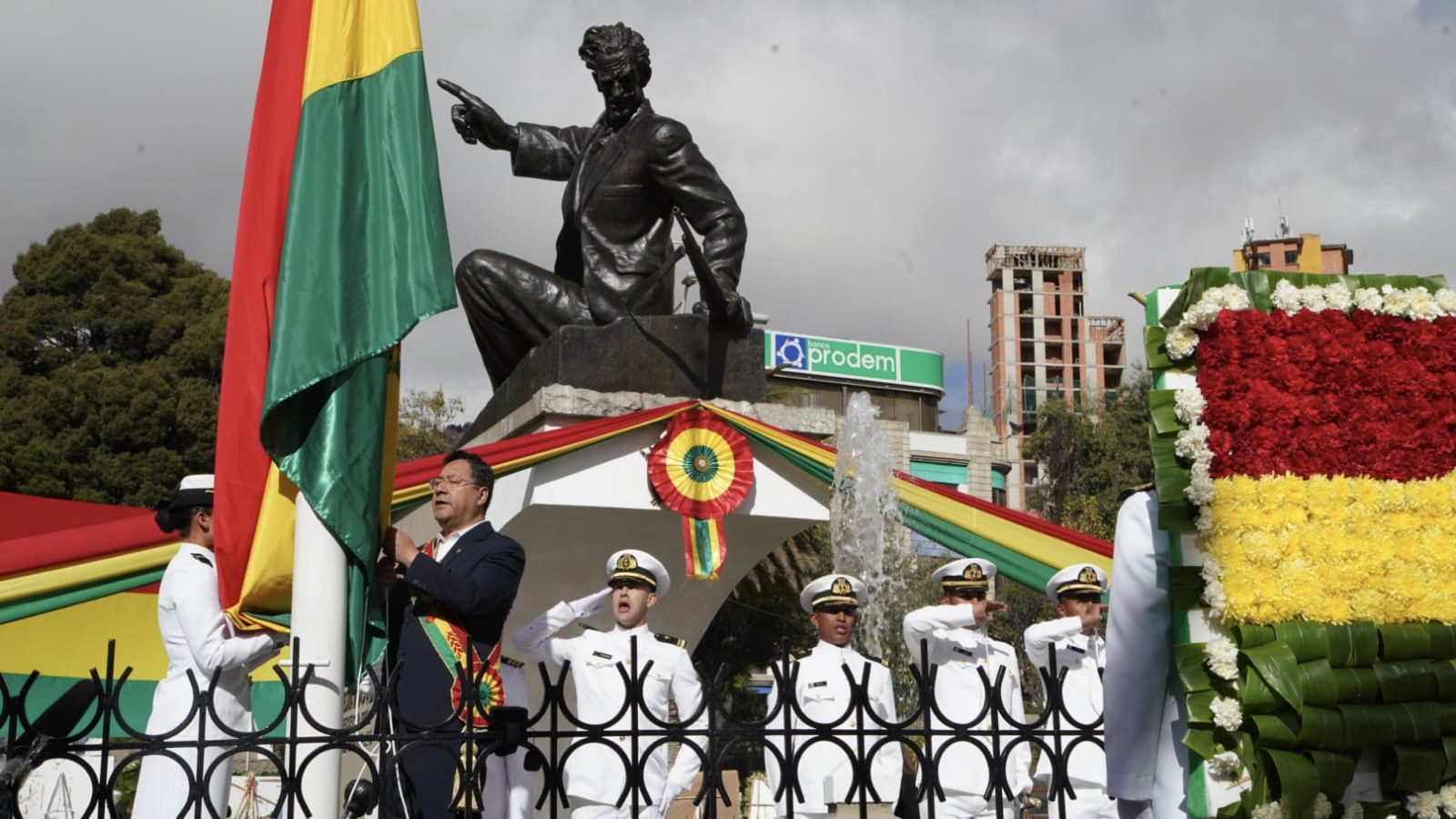 Bolivian President Arce hopes for a “sincere dialogue” with Chilean authorities on sovereign access to sea