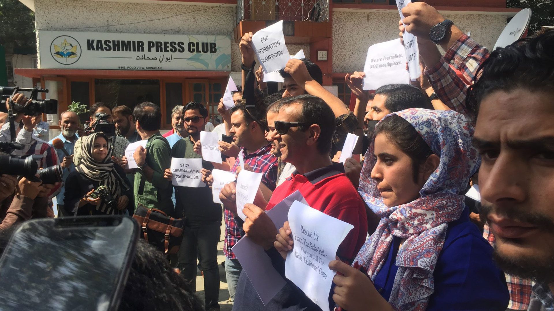 Media freedom in Kashmir