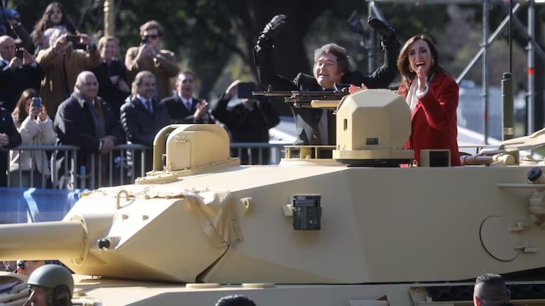 Javier Milei celebrated Argentine independence with lavish military parade