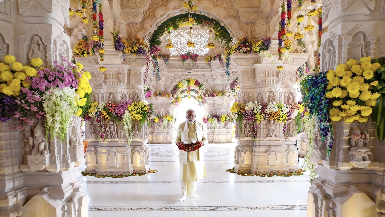 PM Modi consecrates controversial Ram temple in Ayodhya, declares “new era” for India