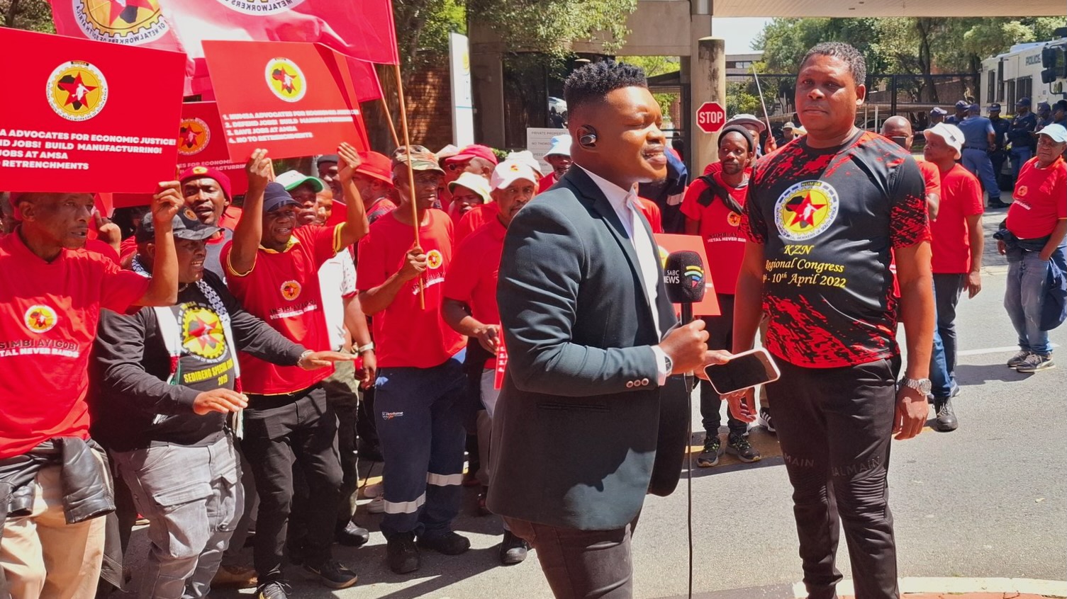 NUMSA fights plant closures of South Africa’s largest steel manufacturer