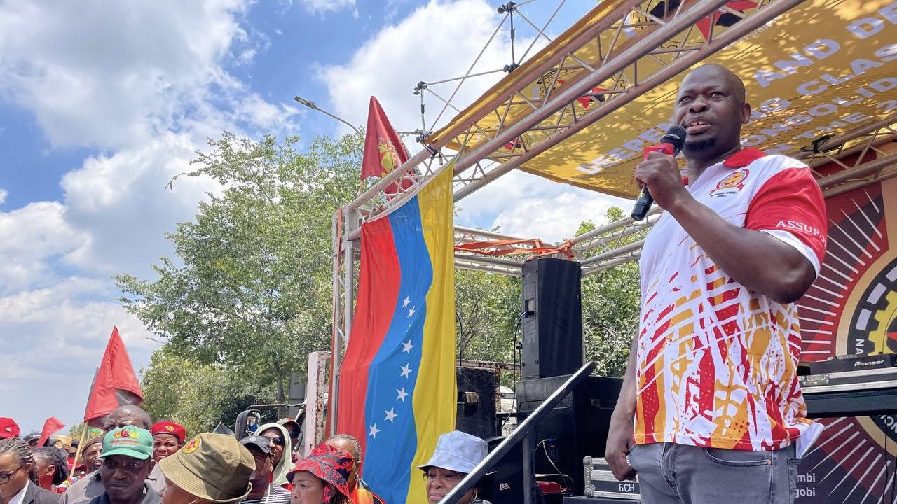 NUMSA march to US consulate in solidarity with Venezuela