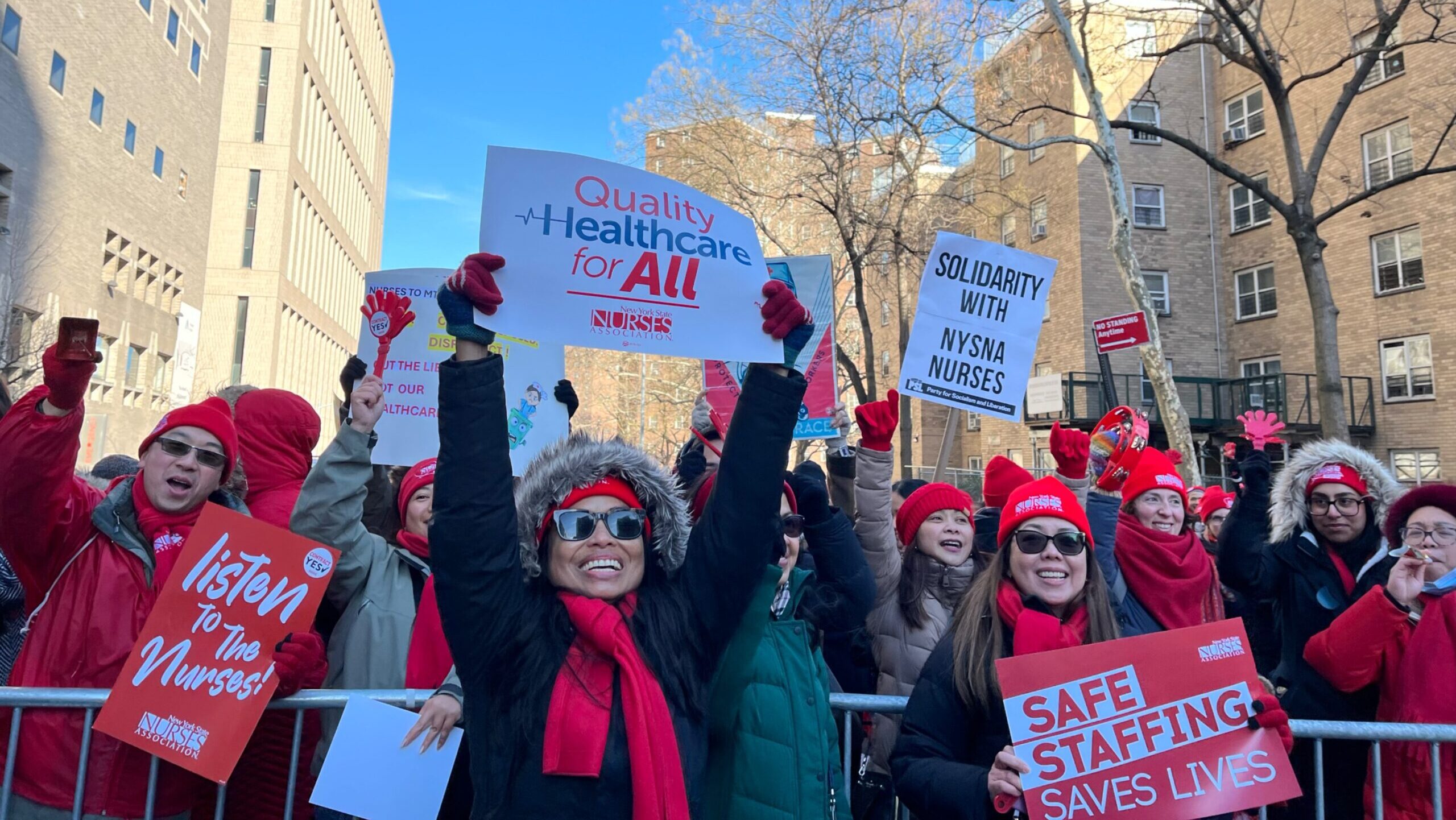15,000 New York nurses strike for safe staffing and quality care
