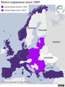 Nato expansion map