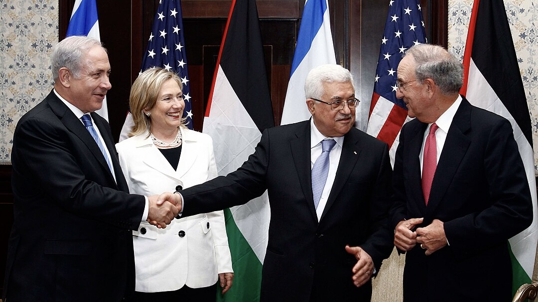 Abbas Clinton Netanyahu