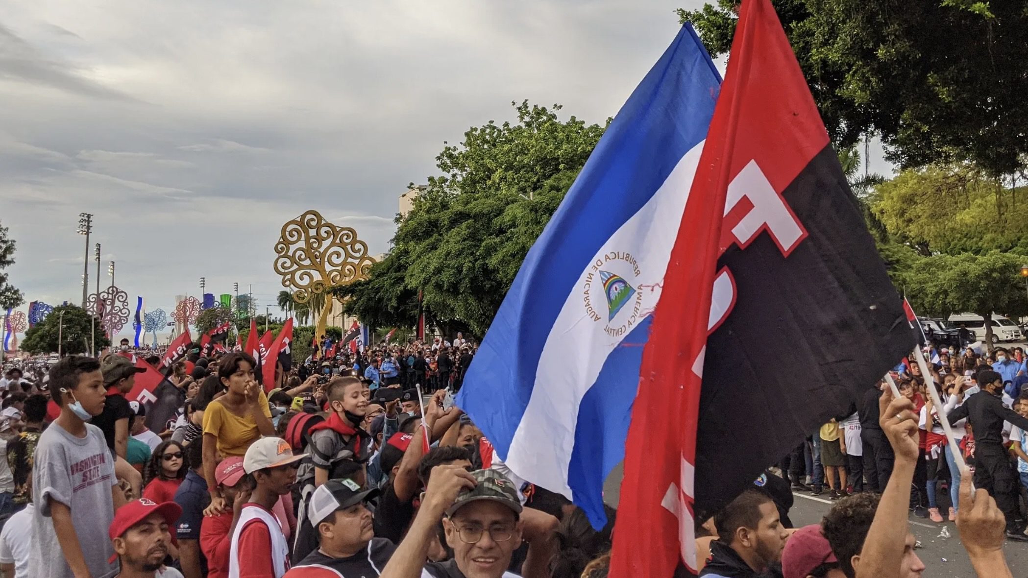 Nicaragua: the right to live in peace