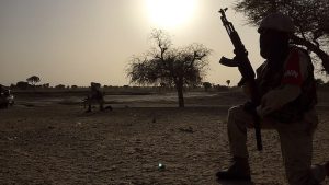 Niger National Guard - BT News Nigerien soldier watches guard
