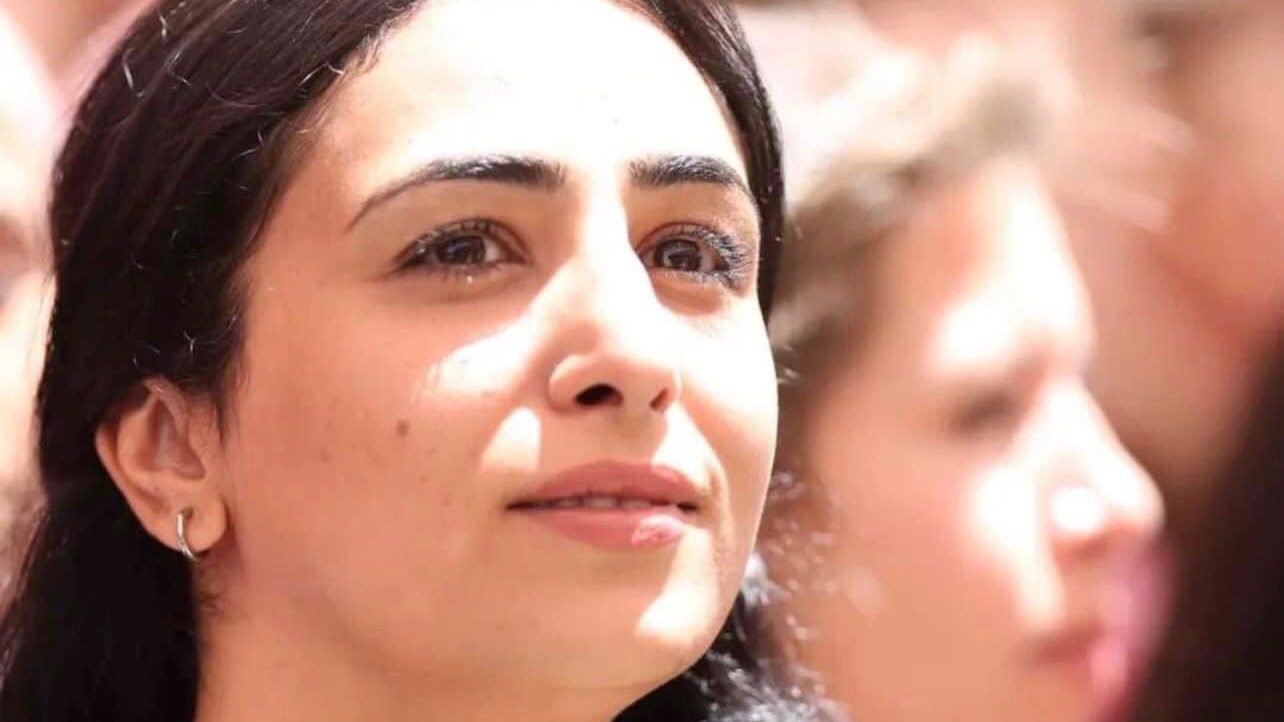 Palestinian journalist Lama Ghosheh