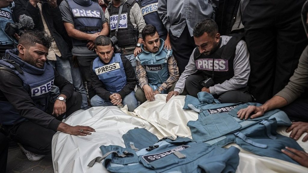 Israel asesina a periodistas en Gaza