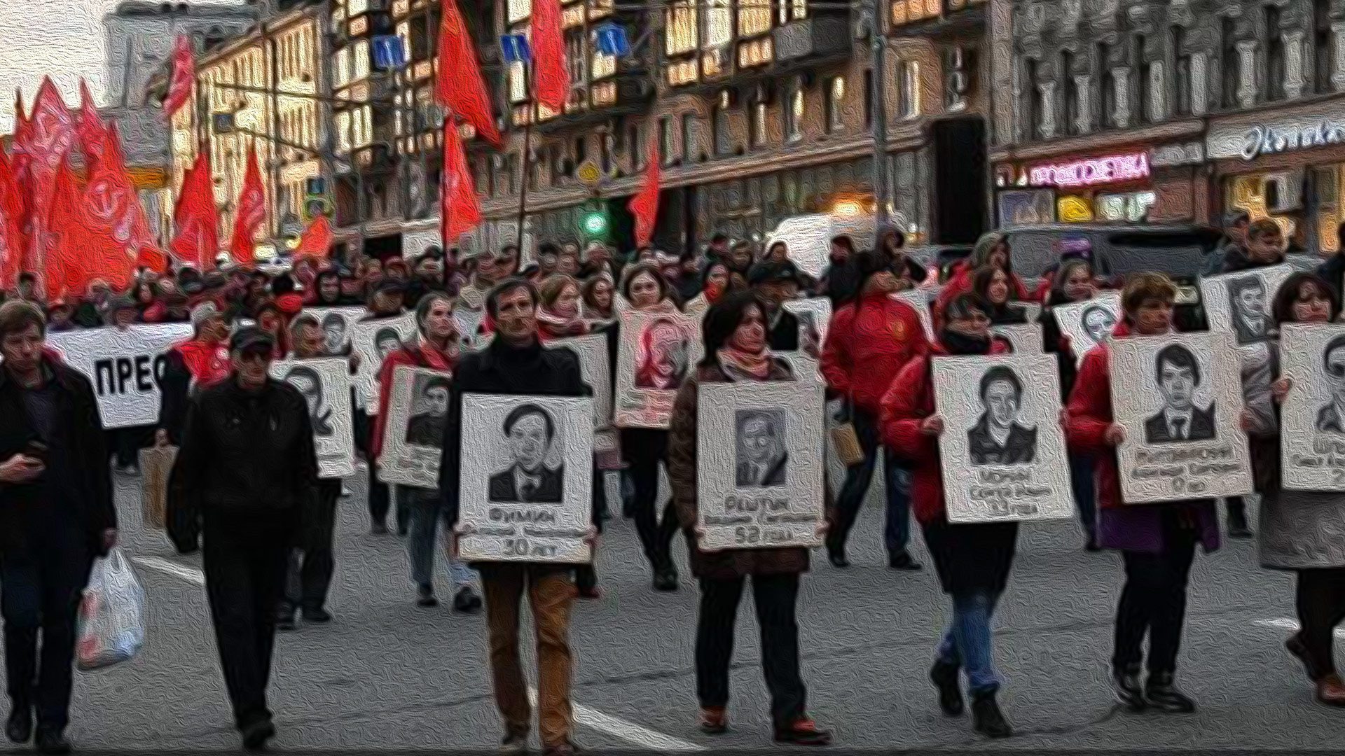 Russians commemorate victims of anti-Yeltsin protests of 1993