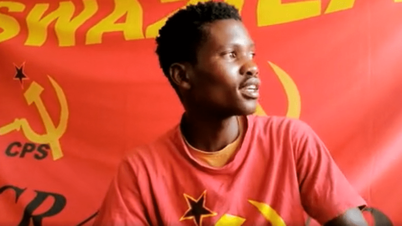 "I am well and safe," Mvuselelo Mkhabela says in a recorded statement.