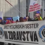 Slovenia nurses protest