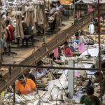 Garment workers in Sri Lanka