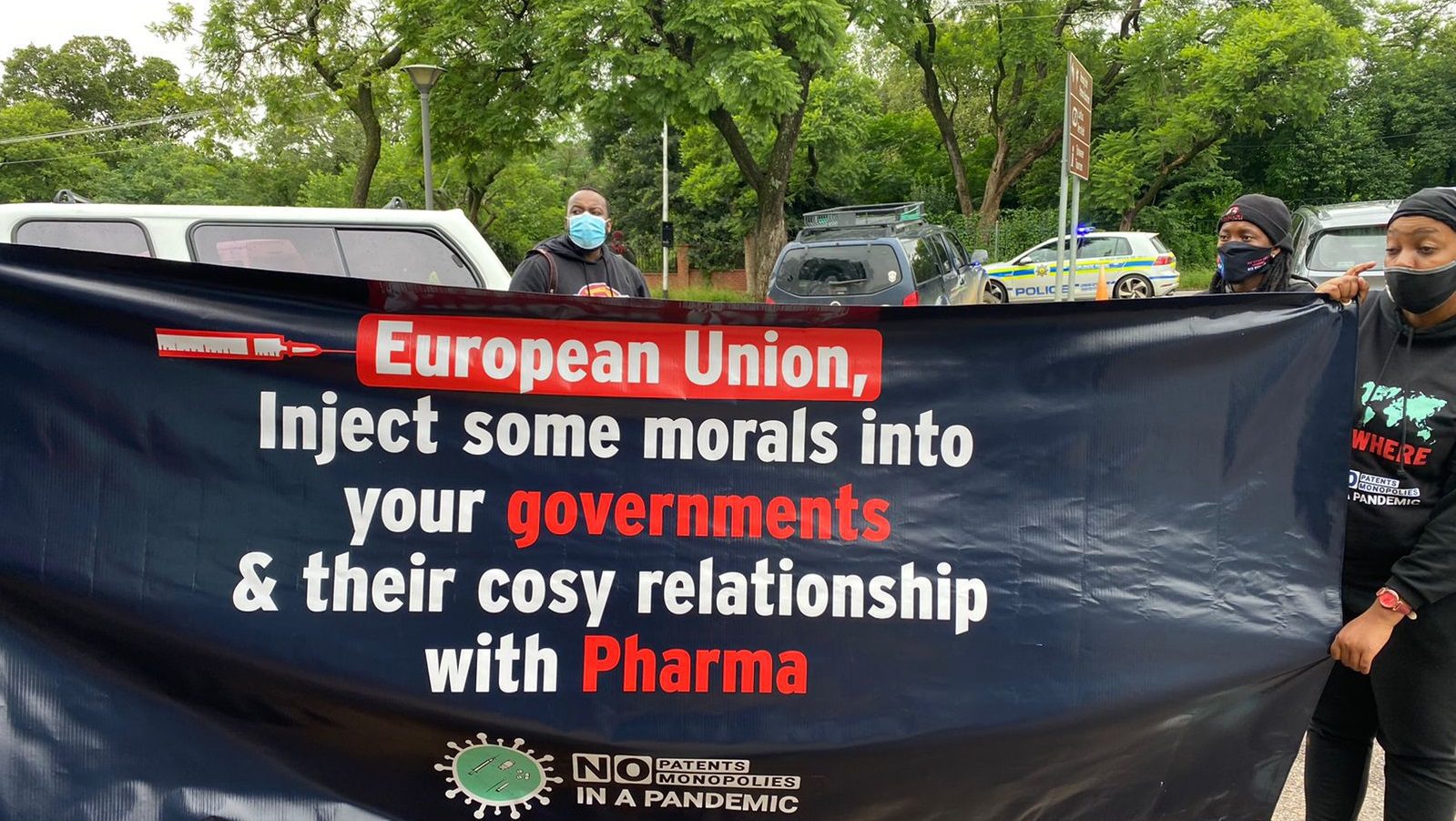 “Big Pharma should not be the one calling the shots during the pandemic”