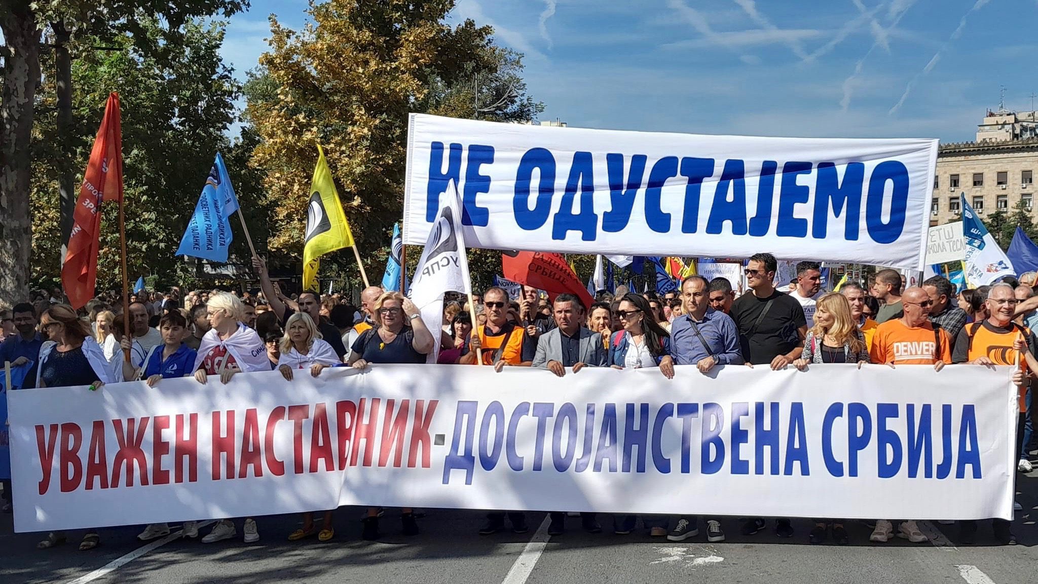 Teachers Protest - Serbia
