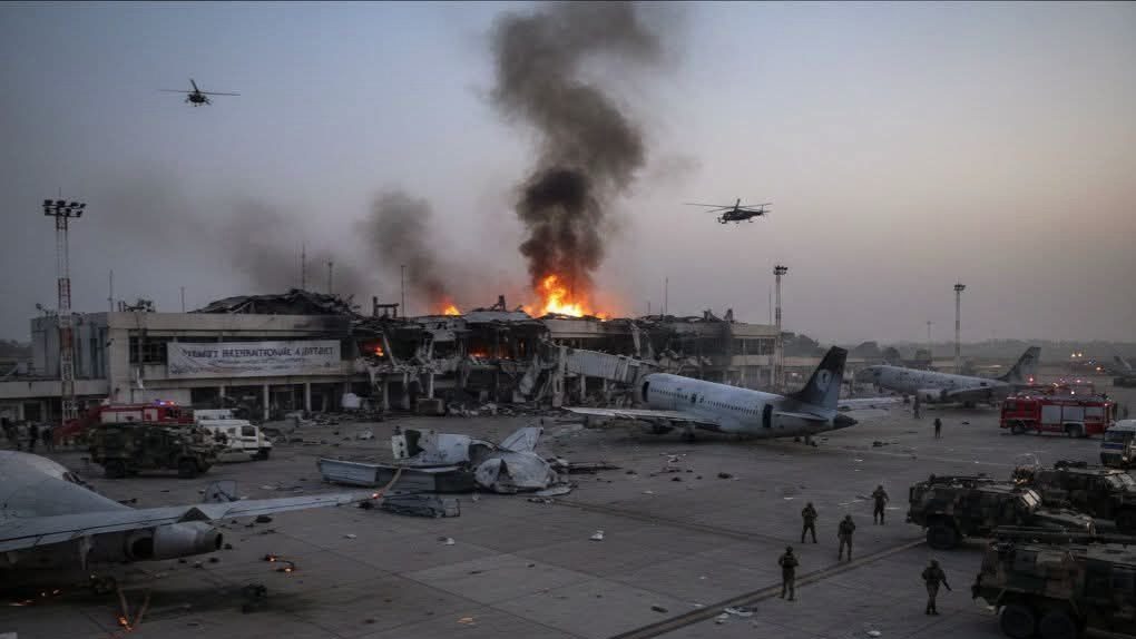 Terrorist attack on Niger airport