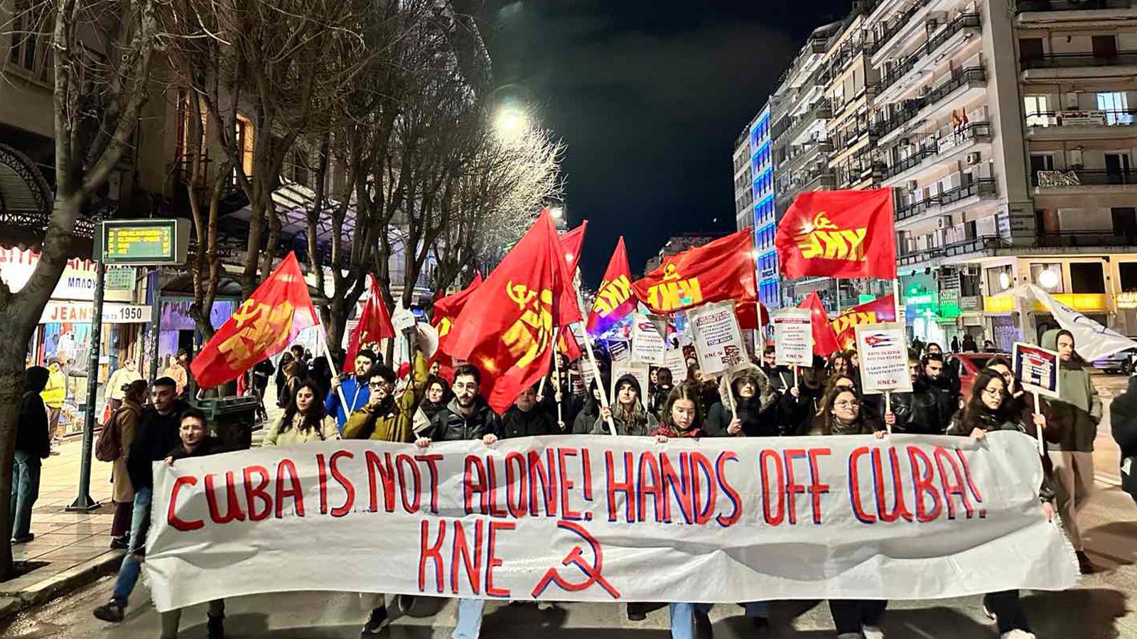 In Europe, solidarity with Cuba grows