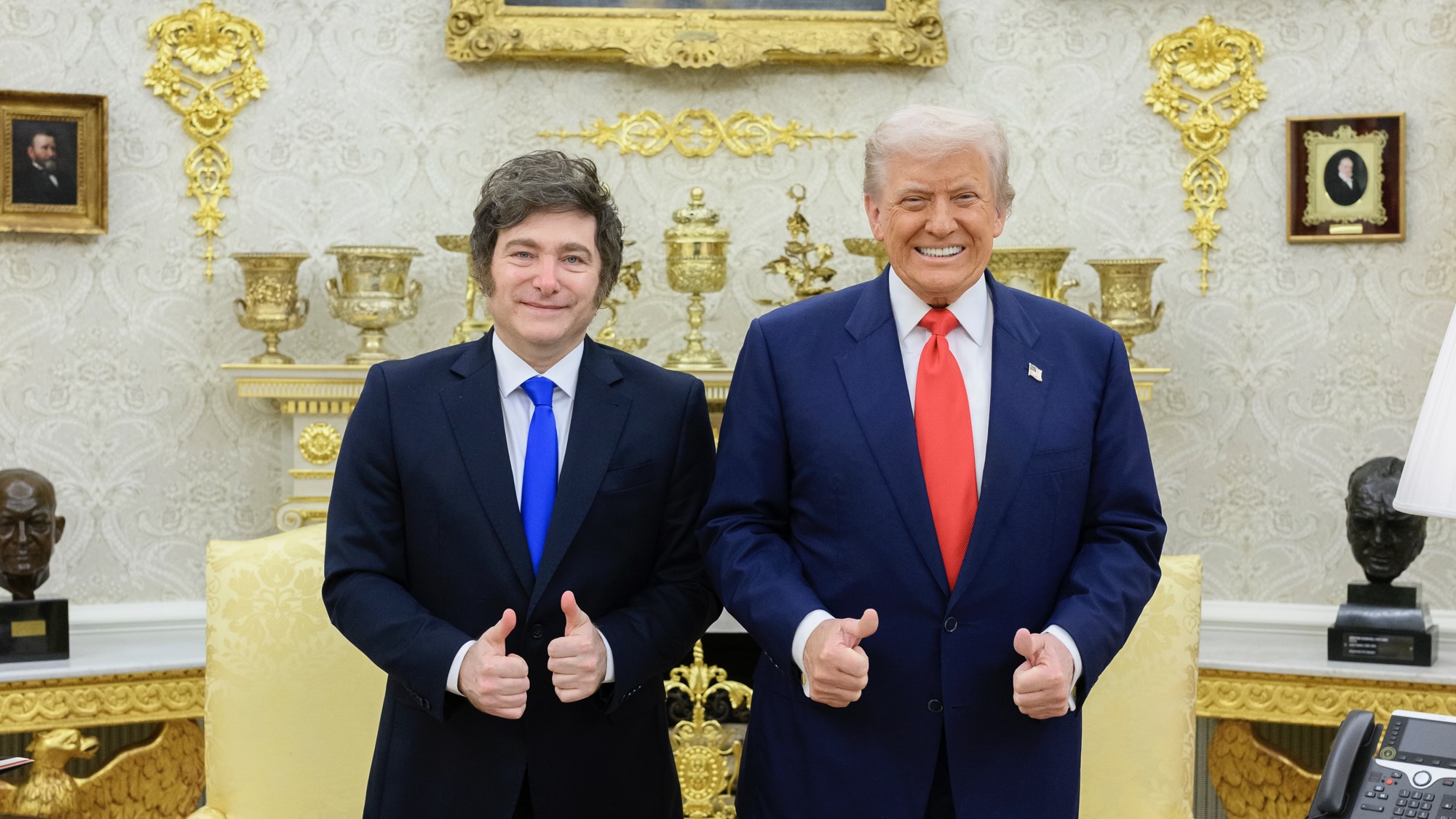 Milei and Trump