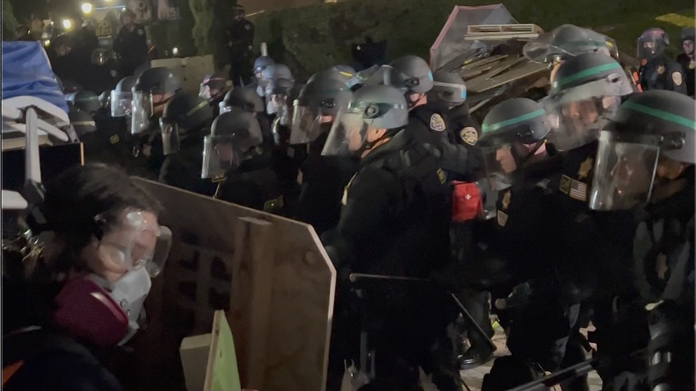 “The American people are heard,” Biden says after protesters are brutalized