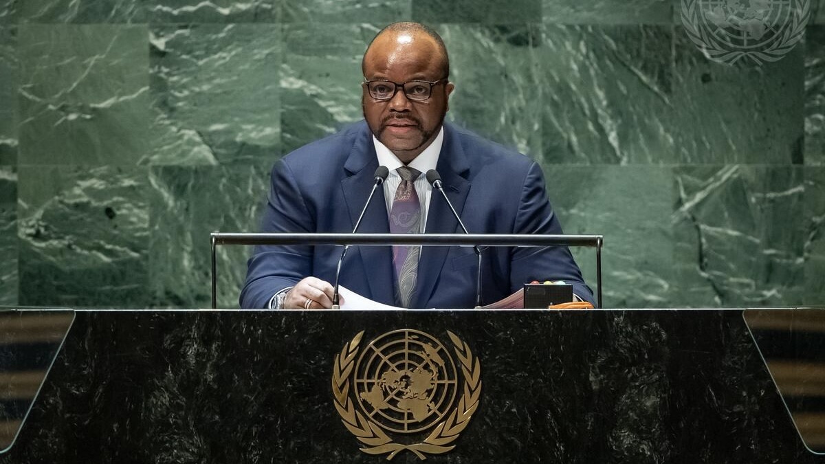 King Mswati III UN