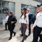 US Secretary of Homeland Security tours CECOT. Photo: Kristi Noem/X