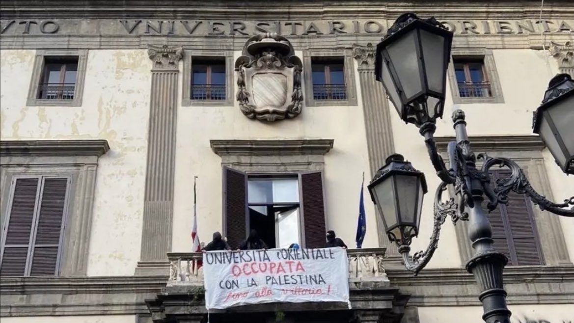 Italian students occupy university for Gaza