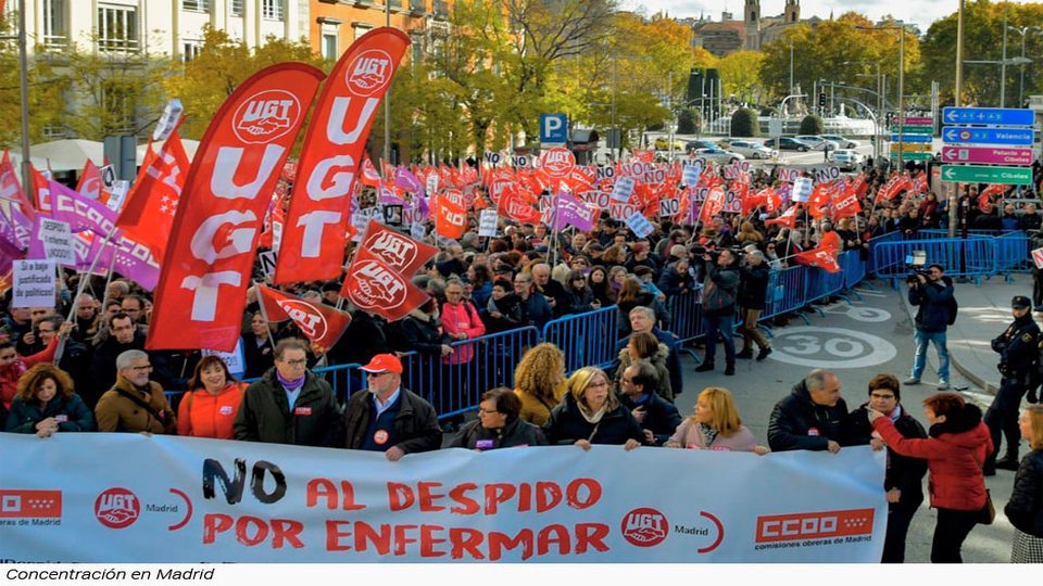 Spain protest