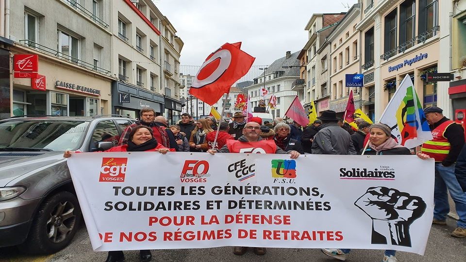 Pension reforms France