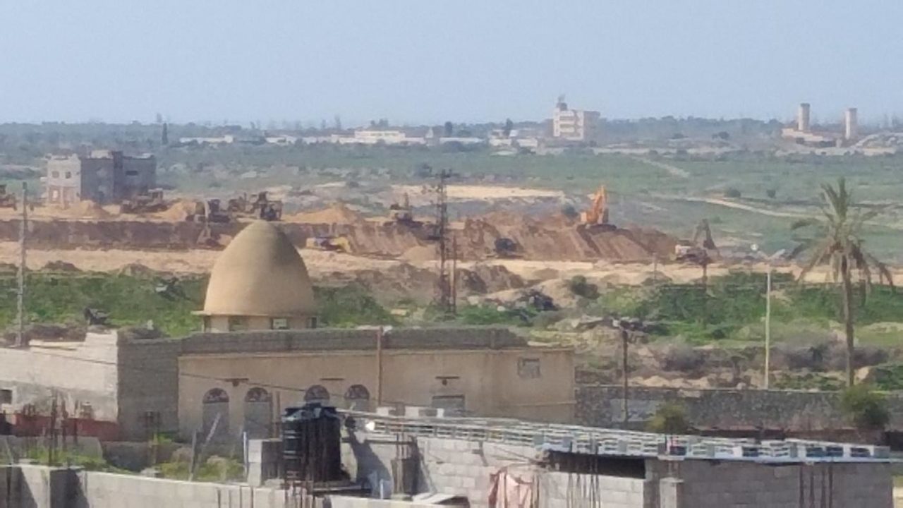 Egypt Gaza border wall