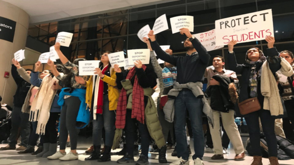 Iranian student deported from US