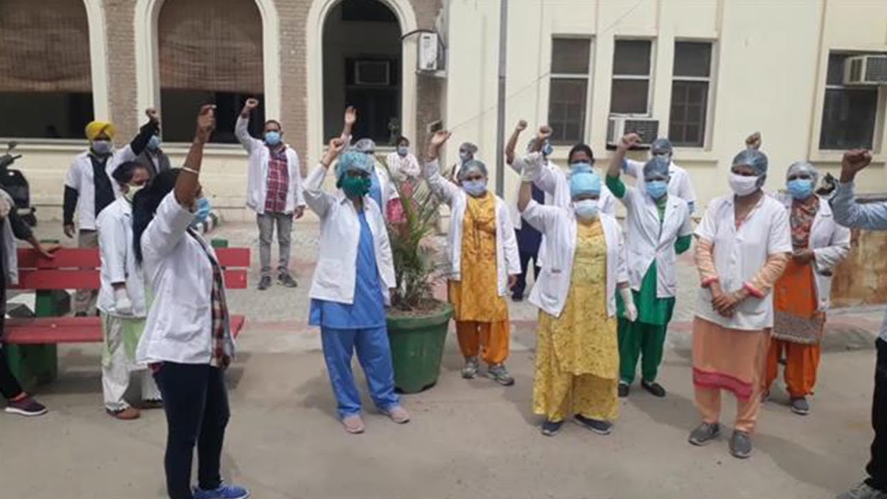 We don’t need empty praise: Nurses’ unions demand better protection, rights