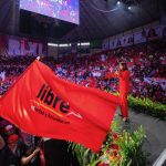 Rixi Moncada presidential campaign event