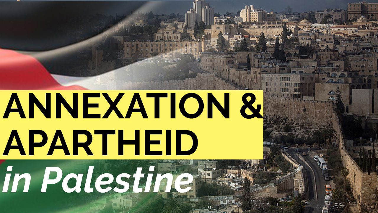 ‘Israeli annexation plan formalizes the system of apartheid’